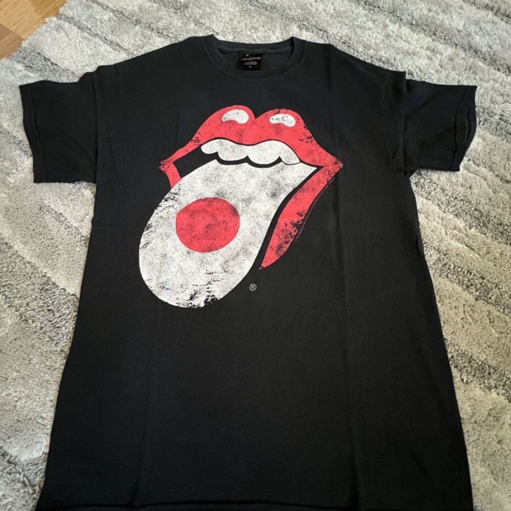 The Rolling Stones “japan tour” Black Graphic T-Shirt